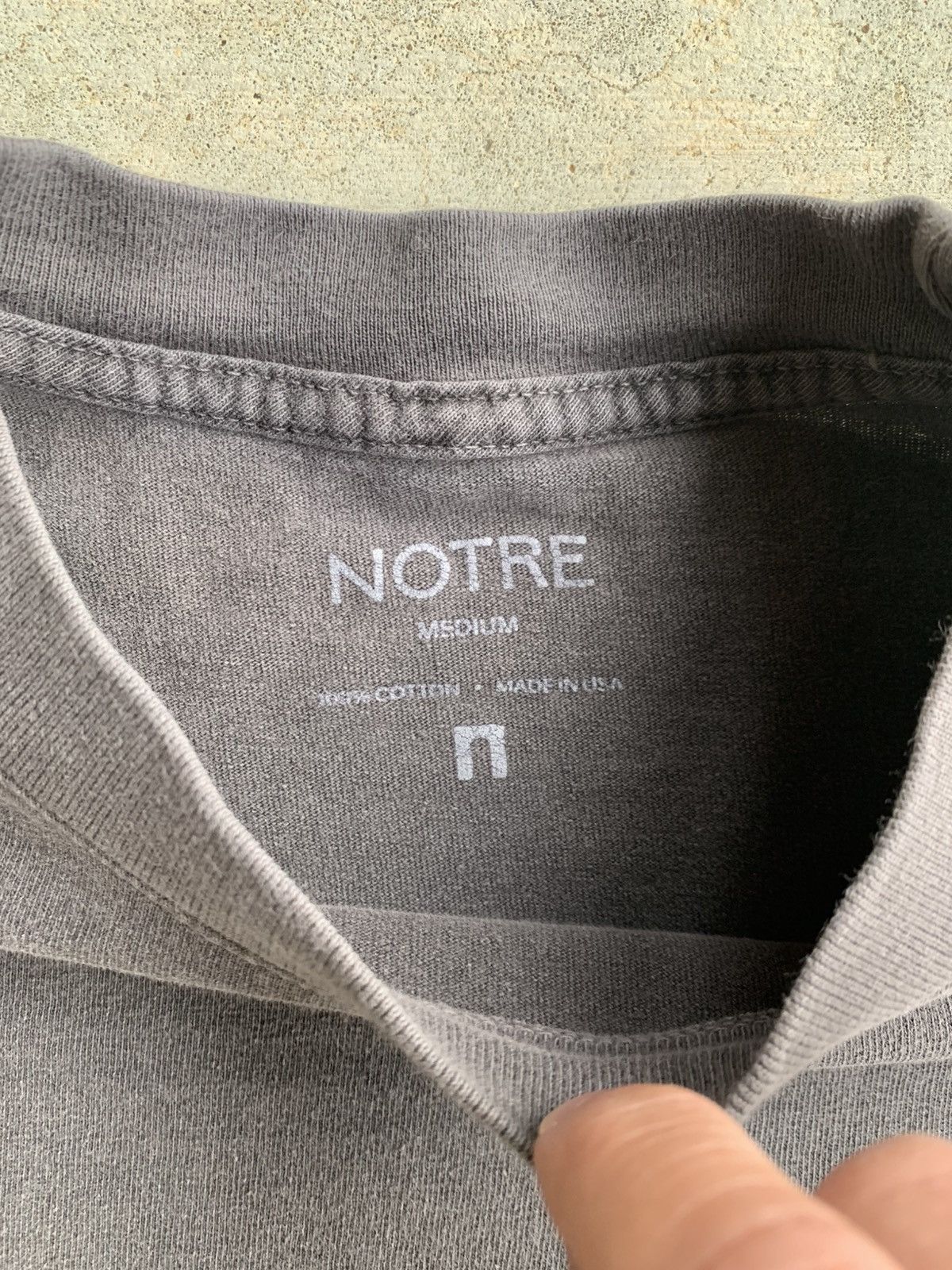 Notre Notre Made in USA Single-Stitch T-Shirt Size US M / EU 48-50 / 2 - 2 Thumbnail