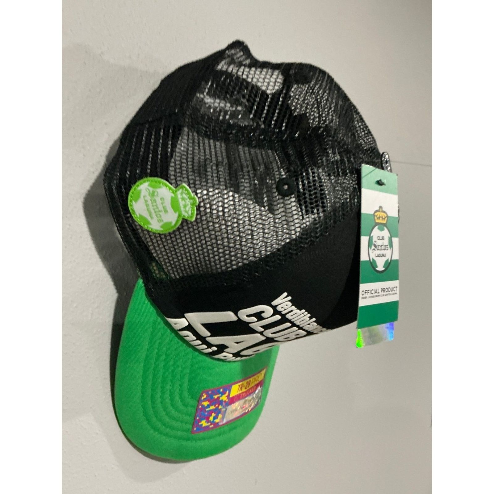 Other Santos Laguna Club Gold Adjustable Hat - Black Size ONE SIZE - 4 Thumbnail
