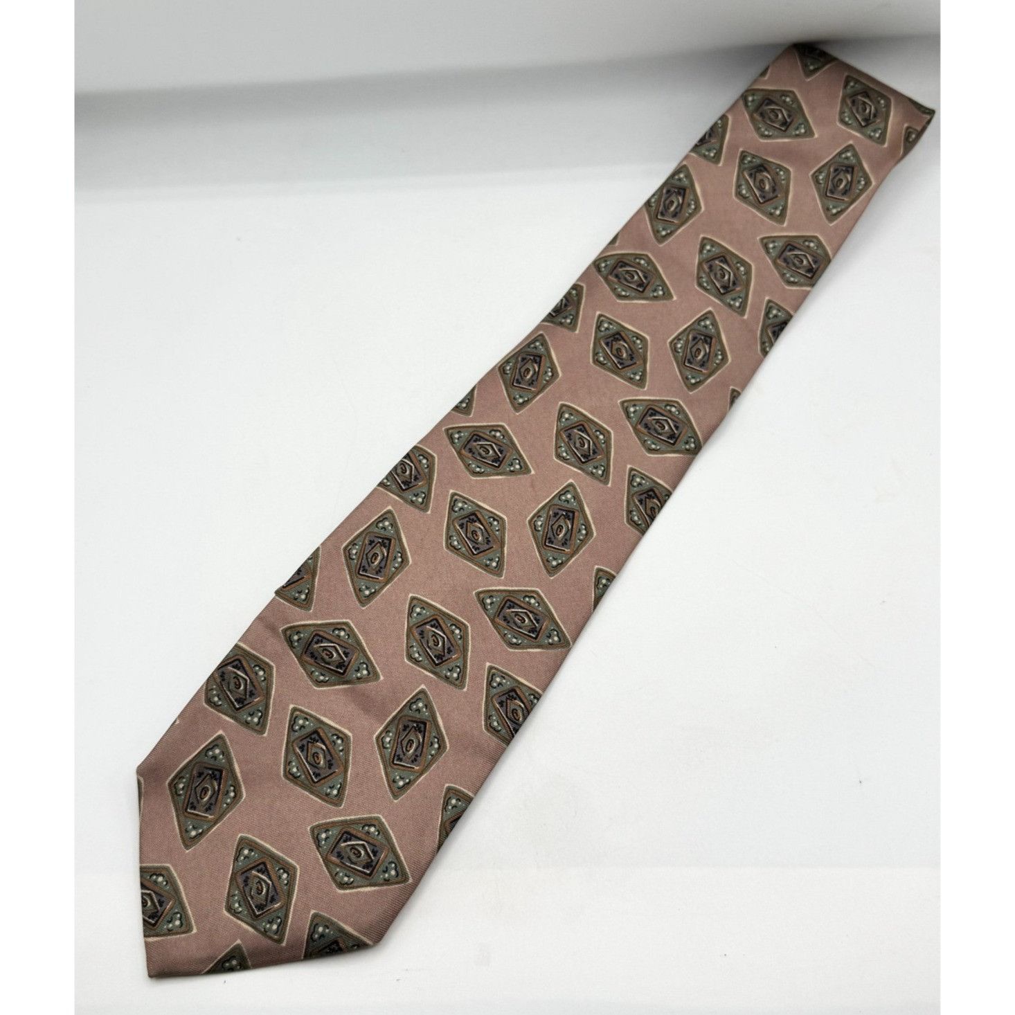 Austin Reed Austin Reed of regent street Italy silk print tie necktie Size ONE SIZE - 1 Thumbnail