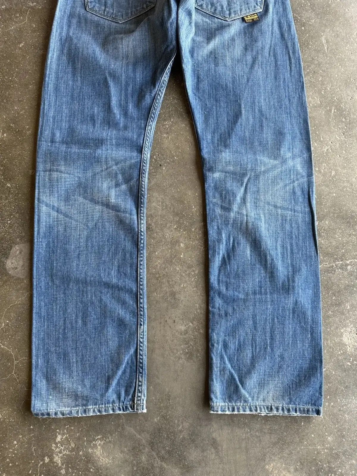 Vintage SICKS 💥💥 VINTAGE G-STAR RAW DENIM SAILOR PANTS Size US 31 - 11 Thumbnail