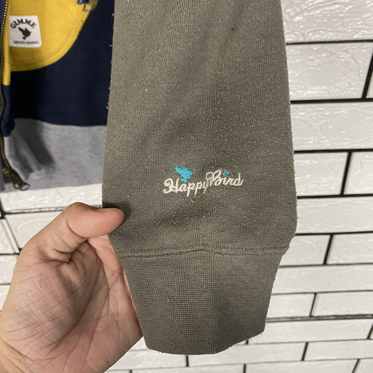 Japanese Brand 📌Multi Color Zipper Hoodie Power To The People Size US M / EU 48-50 / 2 - 17 Thumbnail