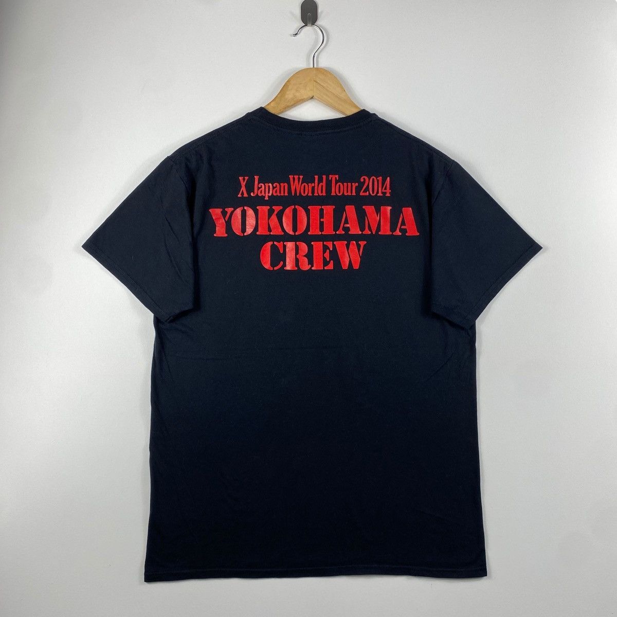 Band Tees X-JAPAN World Tour 2014 Yokohama Crew Band Tee Shirt Large Size US M / EU 48-50 / 2 - 4 Thumbnail