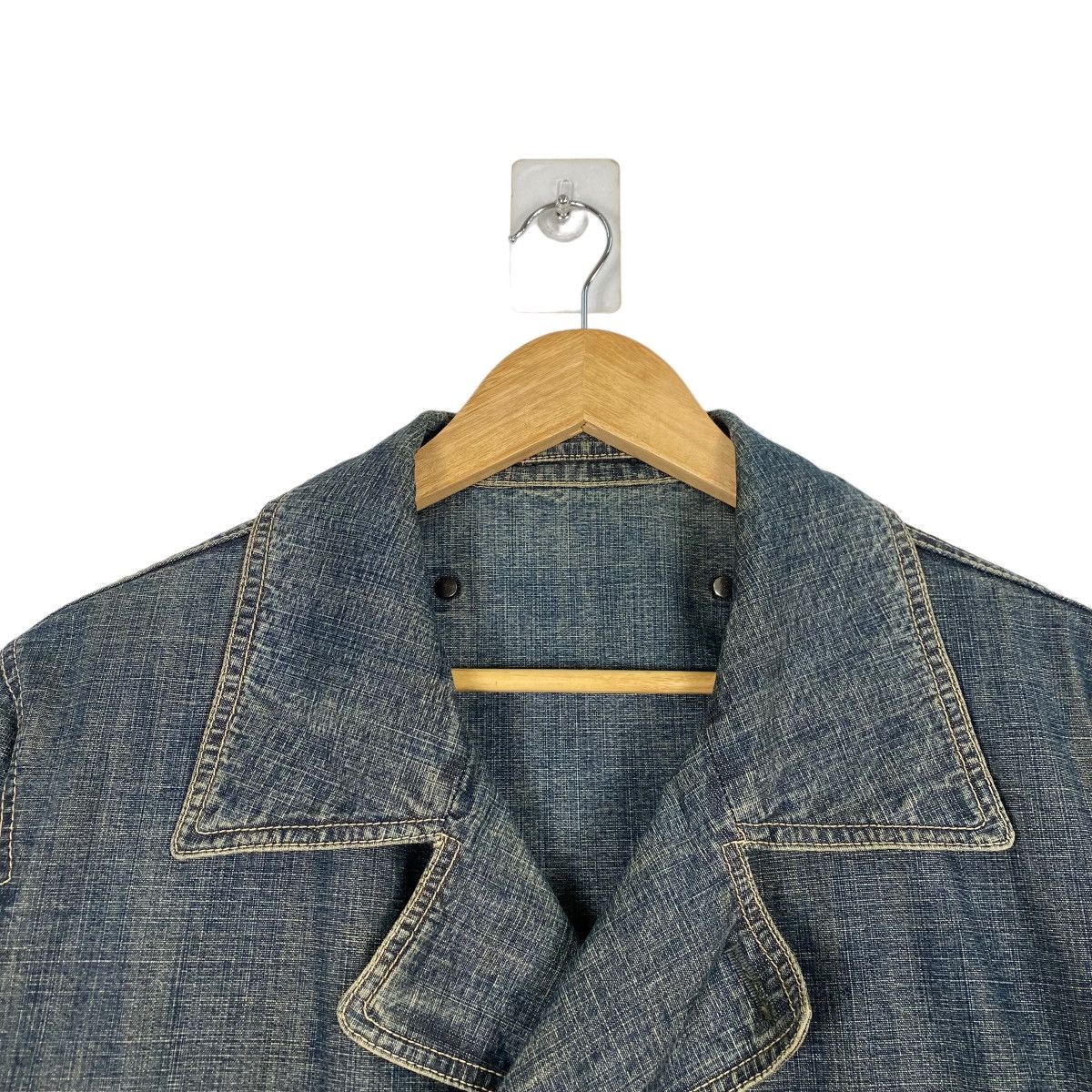 ABAHOUSE × Japanese Brand Abahouse double breasted denim jacket Size US M / EU 48-50 / 2 - 4 Thumbnail