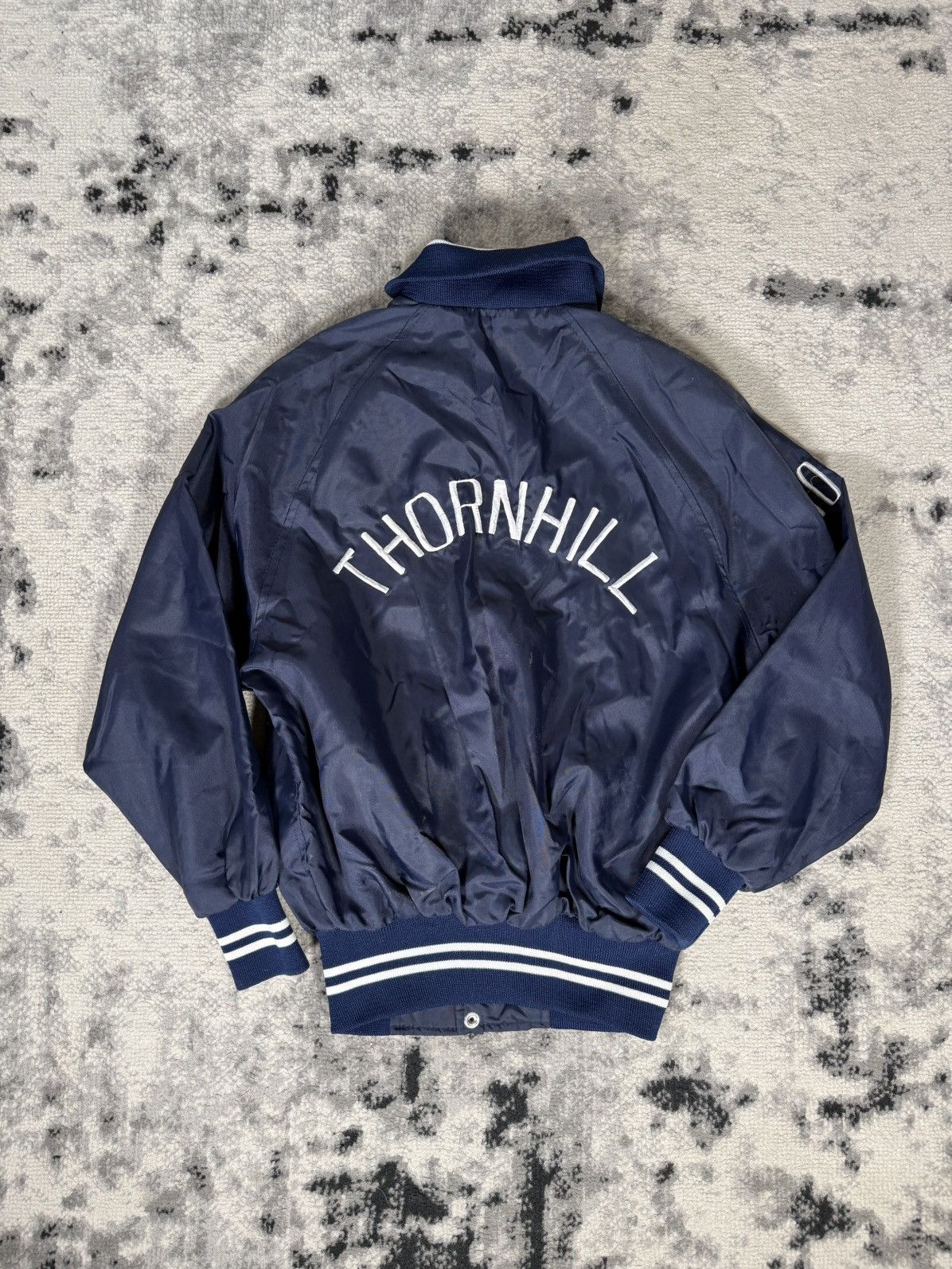 Vintage Vintage Thornill Reps Nylon Varsity Jacket Size S / US 4 / IT 40 - 2 Thumbnail