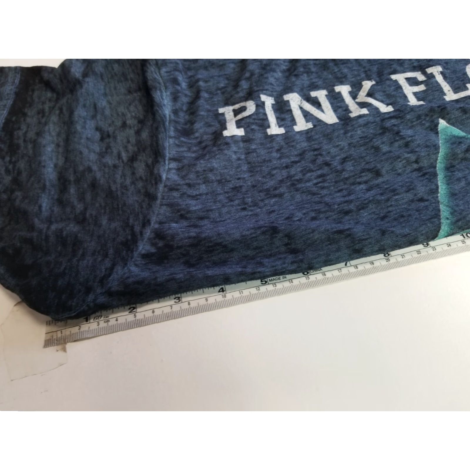 Vintage Pink Floyd T-Shirt Blue Tie Dye The Dark Side of the Moon Graphic Crew Neck Men L Large Rock'n'Roll Shirt Size US L / EU 52-54 / 3 - 3 Thumbnail