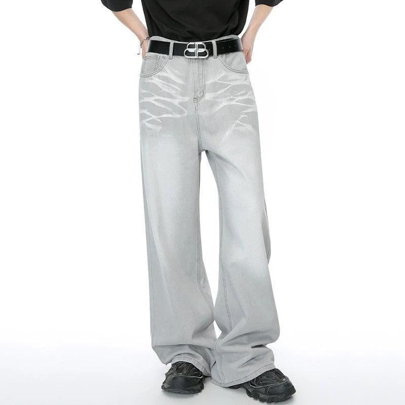Jean Streetwear Straight Male Jeans Size US 32 / EU 48 - 1 Thumbnail
