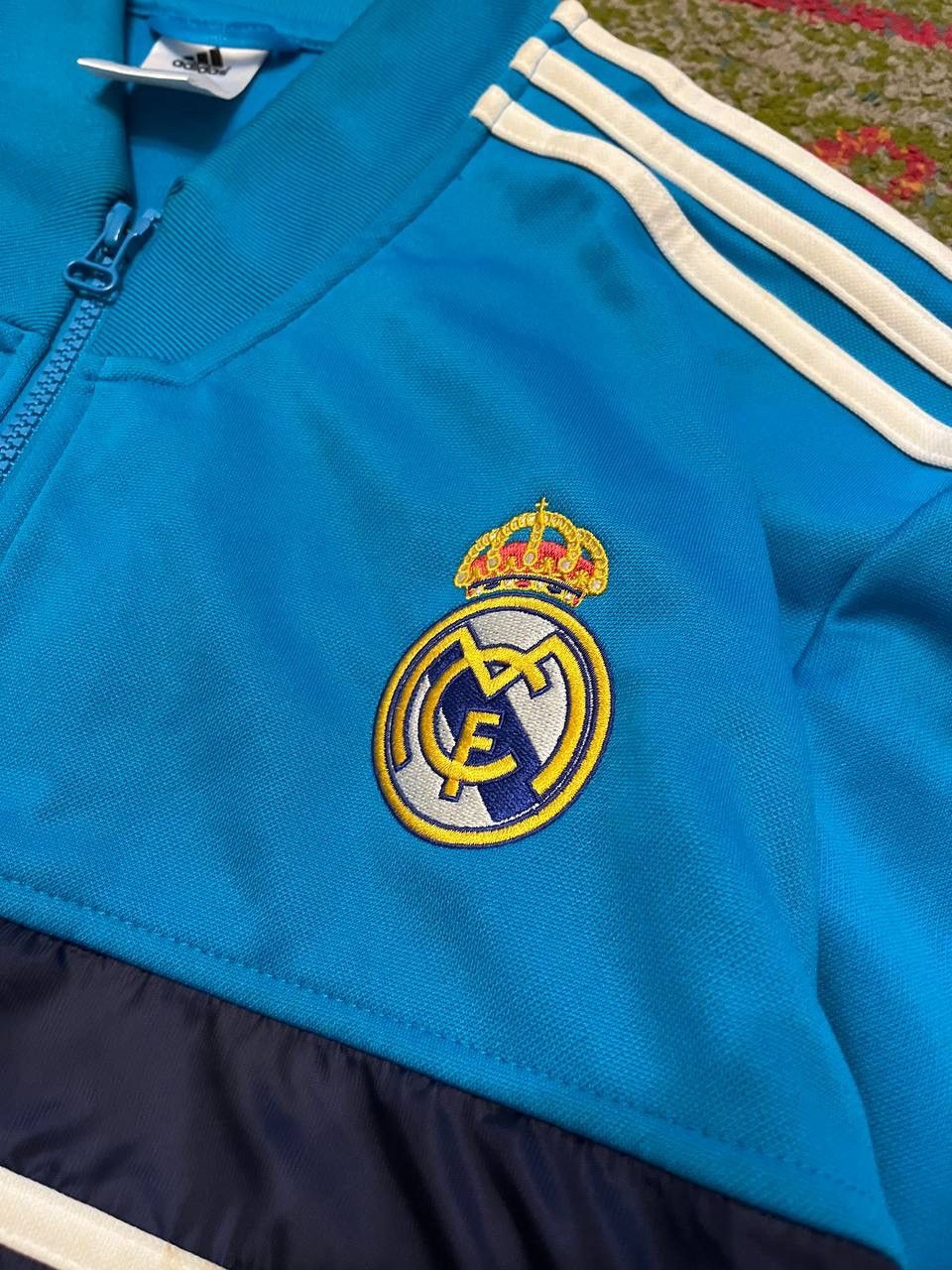 Adidas Vintage 12' Adidas Real Madrid Olympic Zip Jacket Y2K XL Size US XL / EU 56 / 4 - 4 Thumbnail