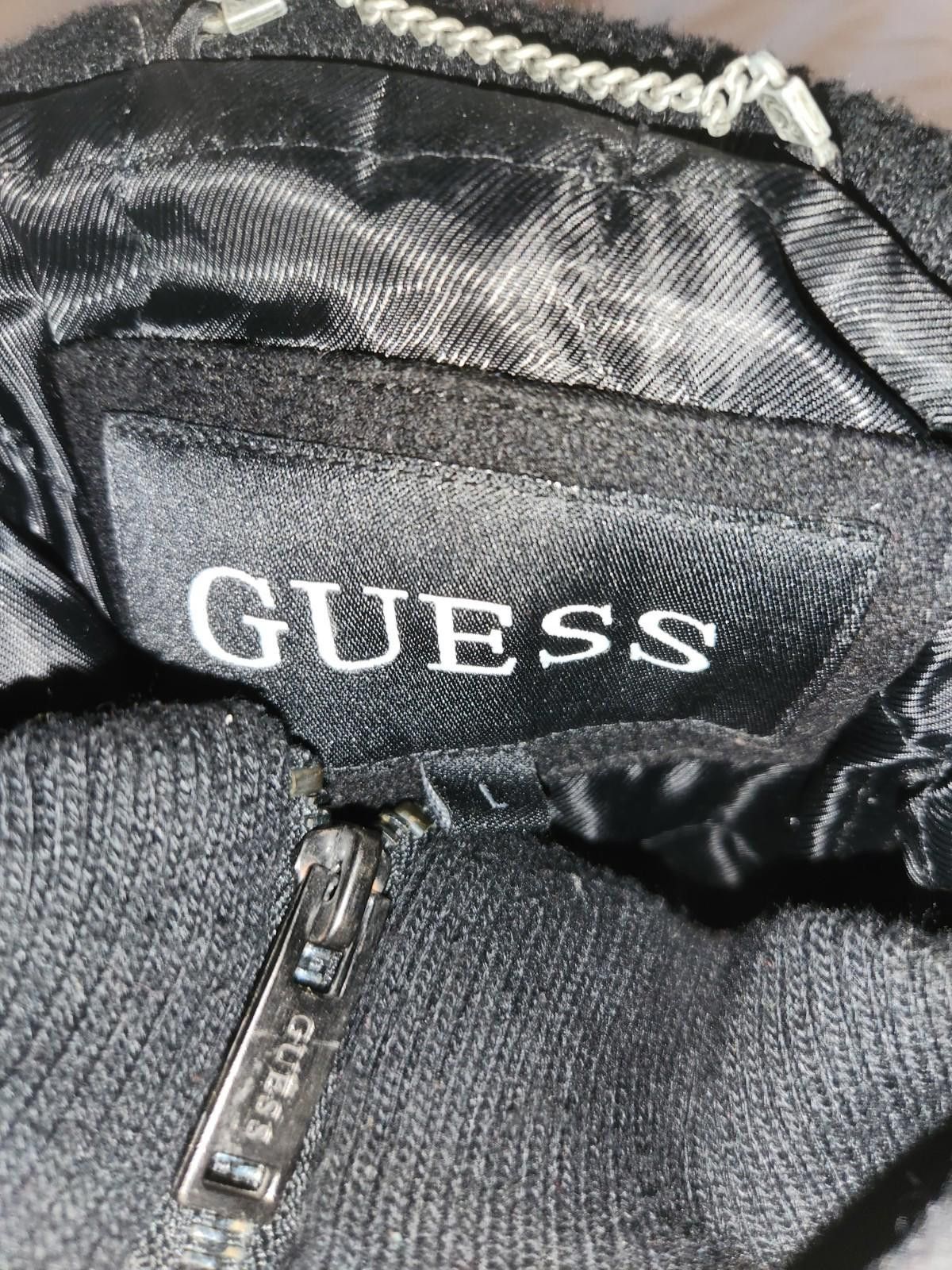 Guess GUESS WOOL BLACK WINTER JACKET PEACOAT MENS SIZE S W/HOOD Size US L / EU 52-54 / 3 - 4 Thumbnail