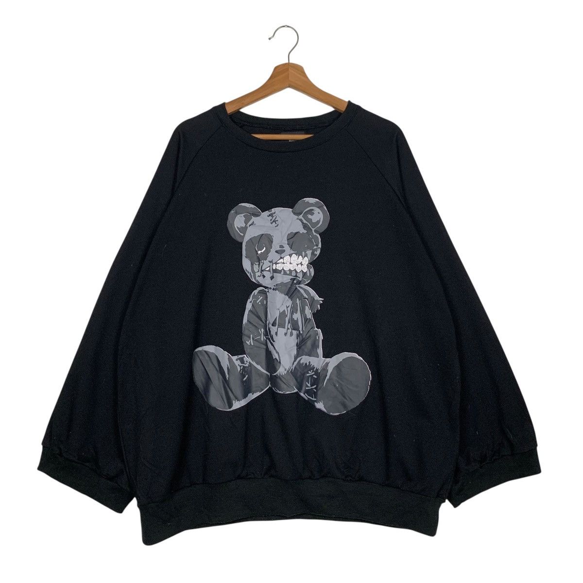 Japanese Brand Cigarette Mansions Distressed Hoodie