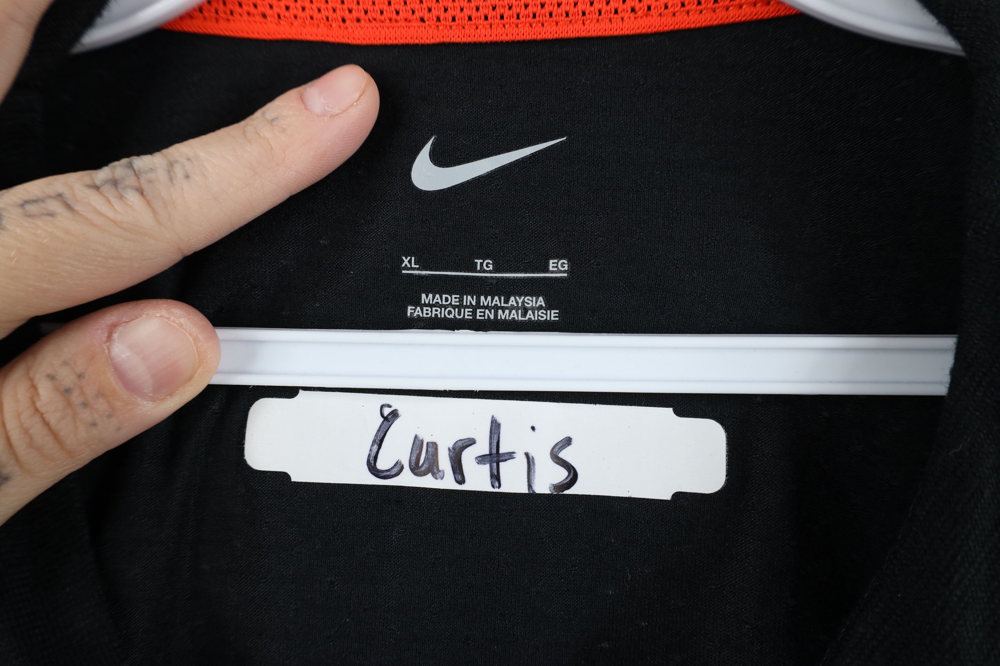 Nike × Vintage Nike Bowling Green State University Hockey Knit T-Shirt Size US XL / EU 56 / 4 - 8 Thumbnail
