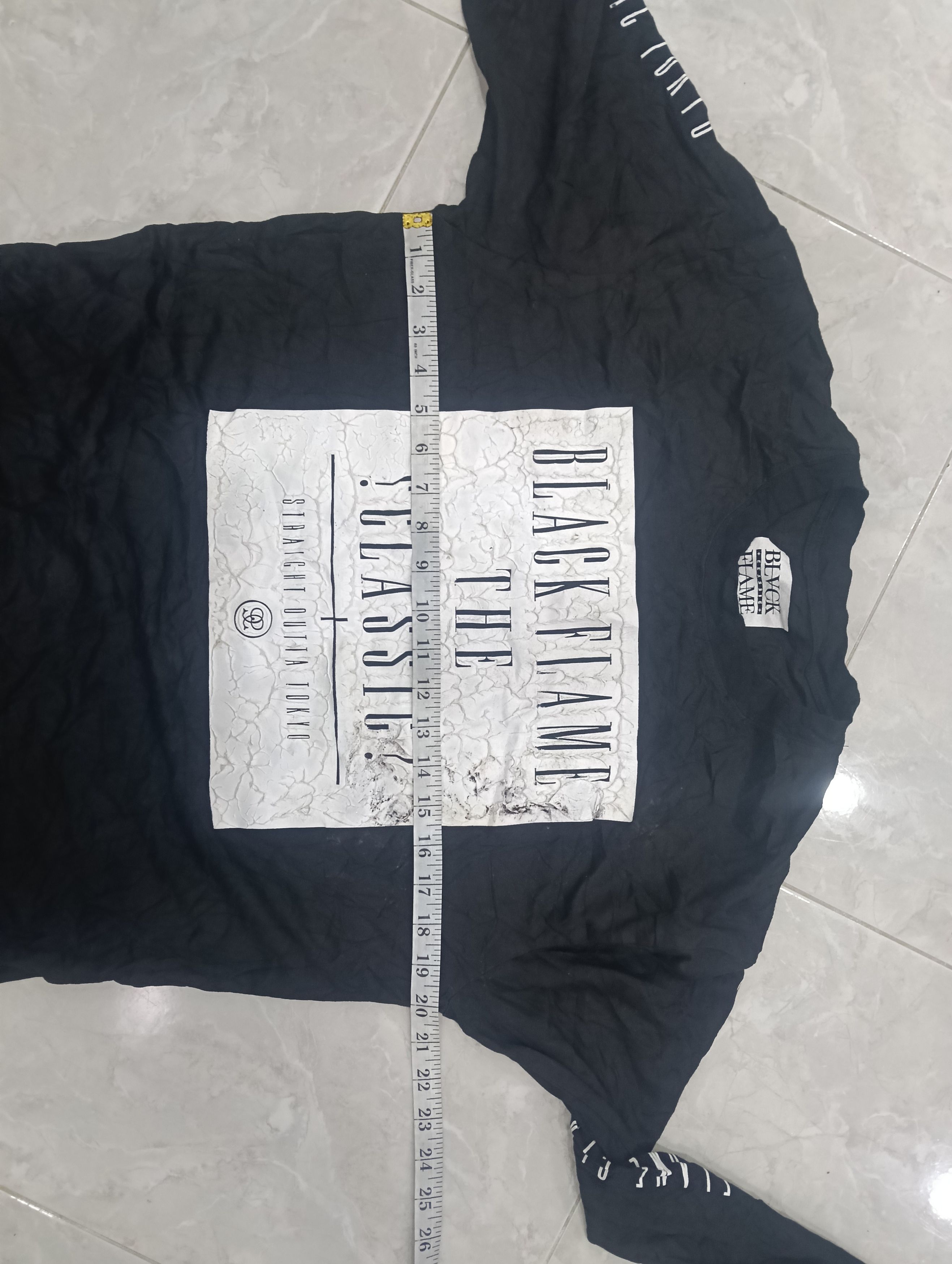 Japanese Brand Black Flame The Classic Tee Size US M / EU 48-50 / 2 - 11 Thumbnail