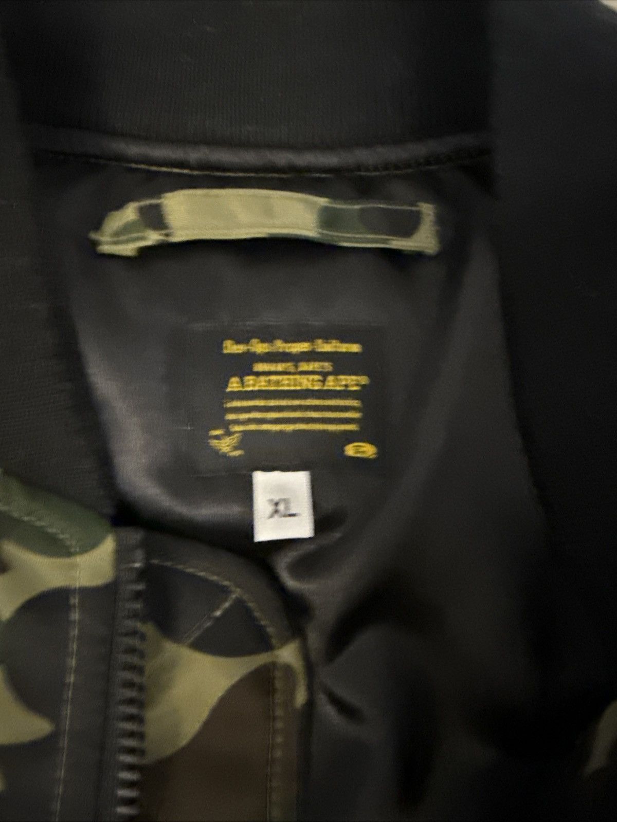 Bape 1st Camo Shark MA-1 Jacket Size US XL / EU 56 / 4 - 4 Thumbnail