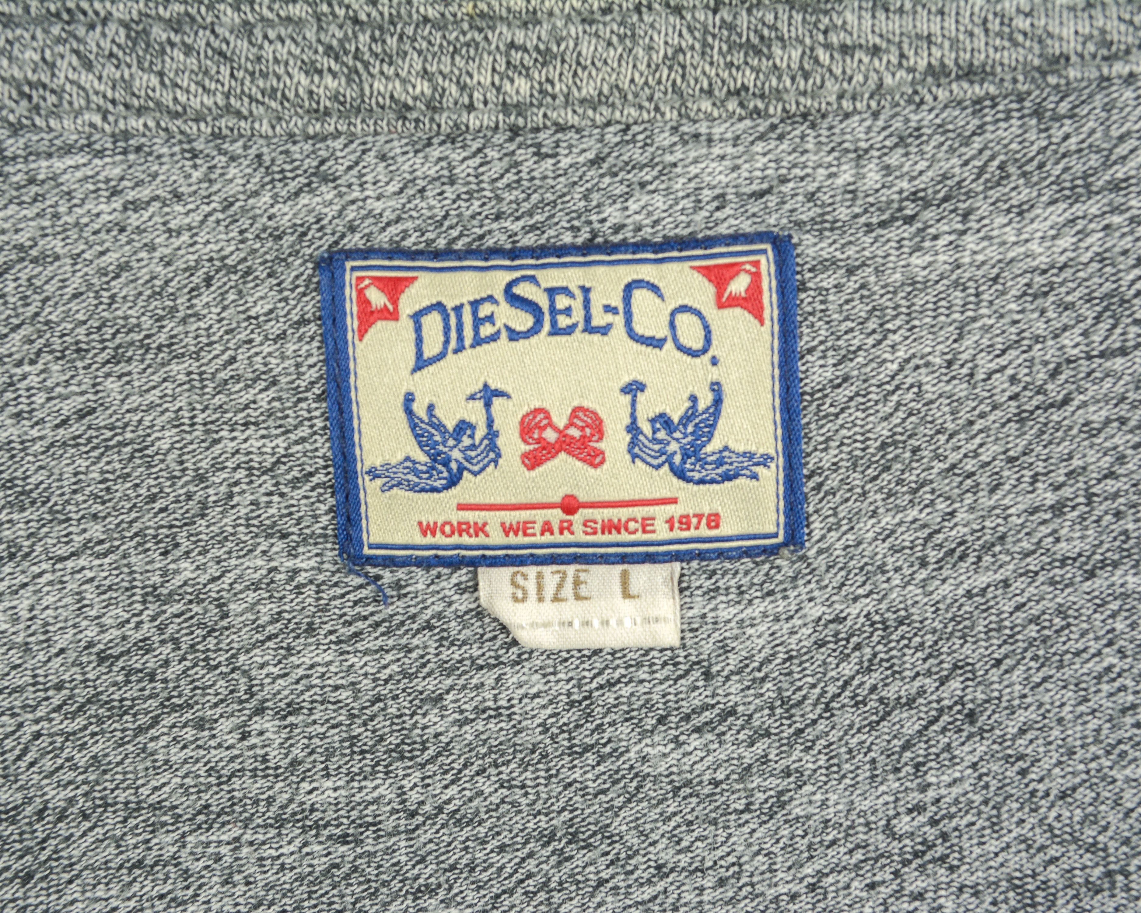 Diesel Cardigan Jumper Button Jacket Sweater Top Cotton Sweatshirt Size US L / EU 52-54 / 3 - 4 Thumbnail
