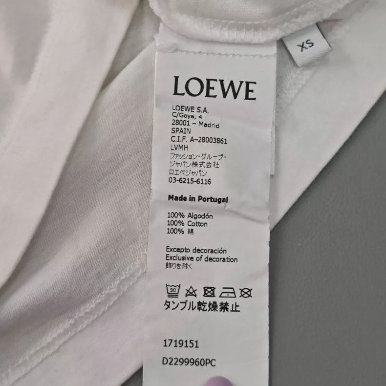 Loewe loewe white short sleeves 2504-Nextarrow Size US XS / EU 42 / 0 - 6 Thumbnail