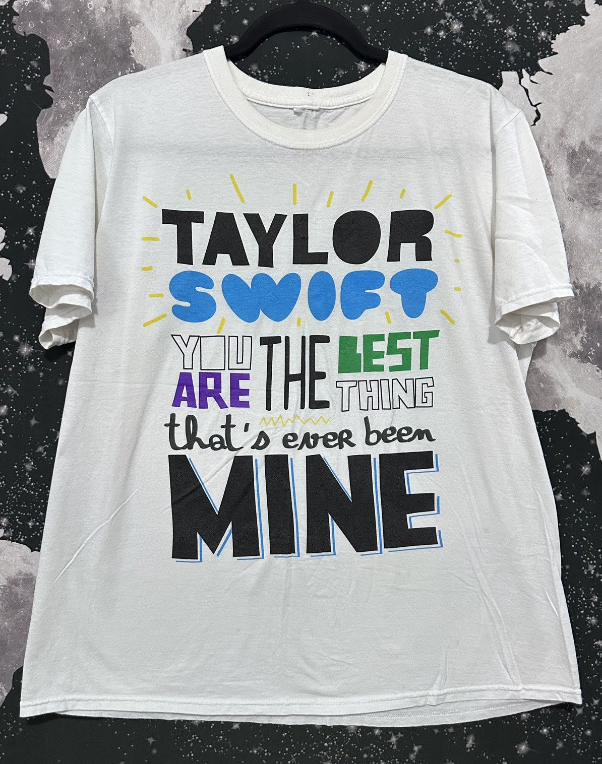 Other Taylor Swift Mine Song Lyrics Shirt Size US L / EU 52-54 / 3 - 1 Thumbnail
