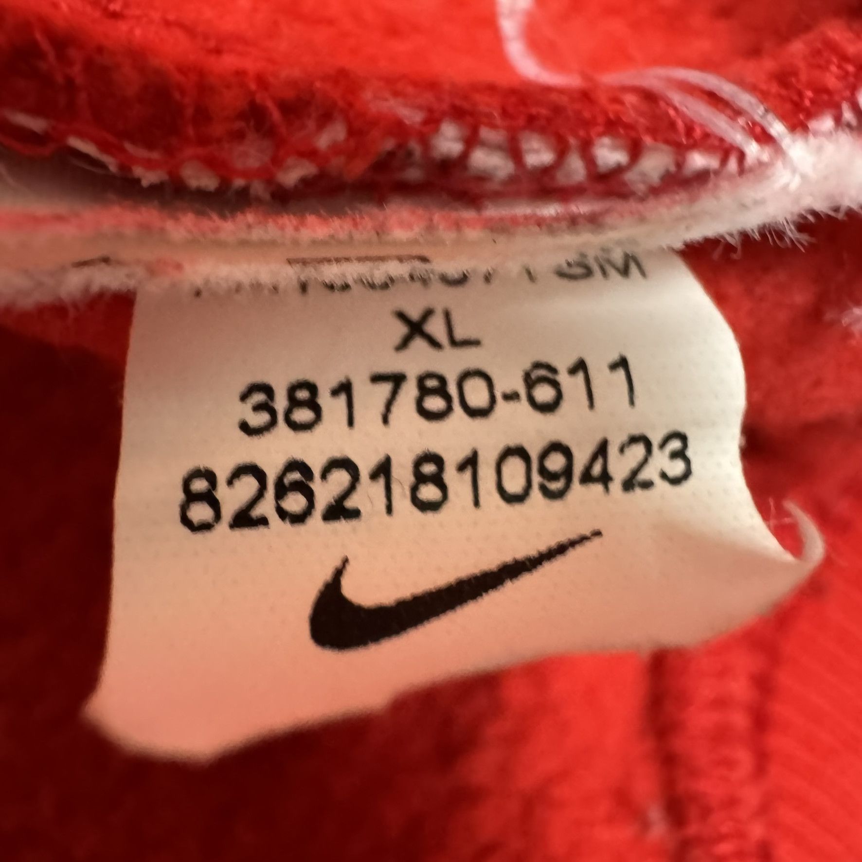 Nike × Vintage Nike center swoosh crewneck Size US XL / EU 56 / 4 - 5 Thumbnail