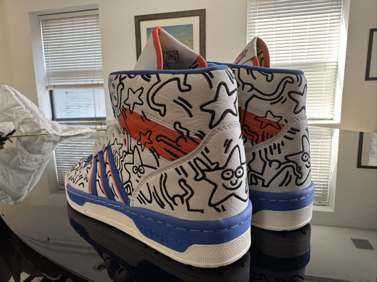 Adidas Adidas x Keith Haring Rivalry High Top Size US 9.5 / EU 42-43 - 3 Thumbnail