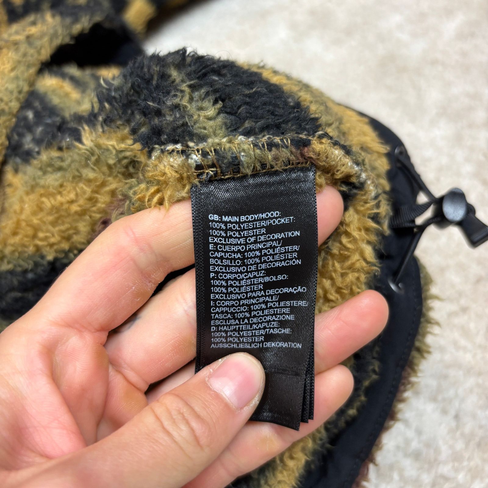 Aviator Nation The North Face TNF Campshire Sherpa 1/2 Zip Pullover Mens S Size US S / EU 44-46 / 1 - 8 Thumbnail