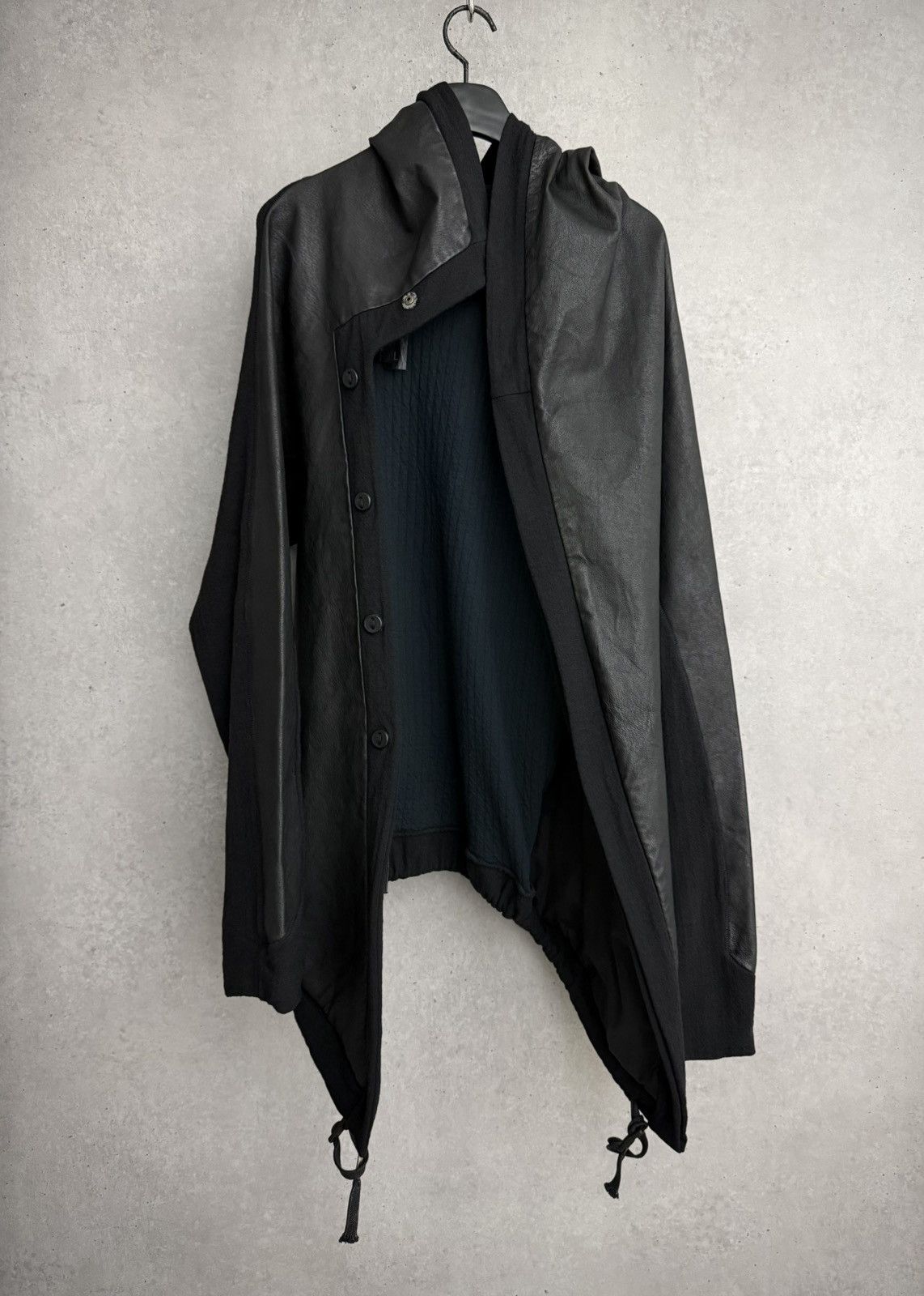 Boris Bidjan Saberi BBS asymmetric hooded jacket Size US L / EU 52-54 / 3 - 1 Thumbnail