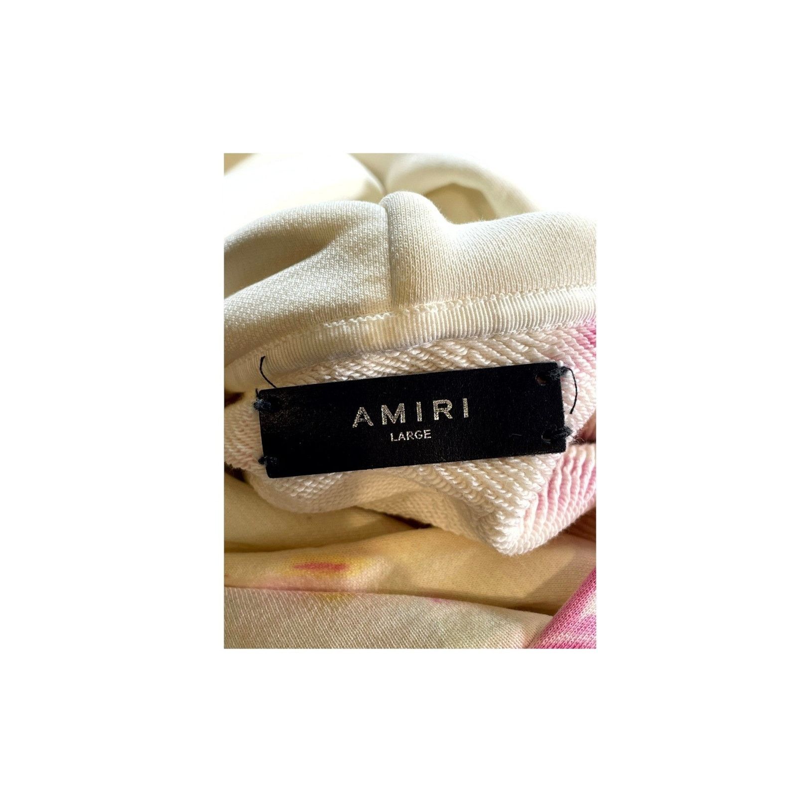 Amiri Amiri Tie Dye White & Multicolor Hoodie Size US L / EU 52-54 / 3 - 3 Thumbnail
