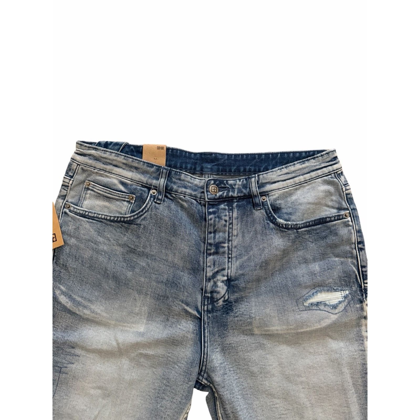 Ksubi Ksubi Jeans Mens Short Rekovery Denim Shorts Blue Size 36 Size US 36 / EU 52 - 2 Thumbnail