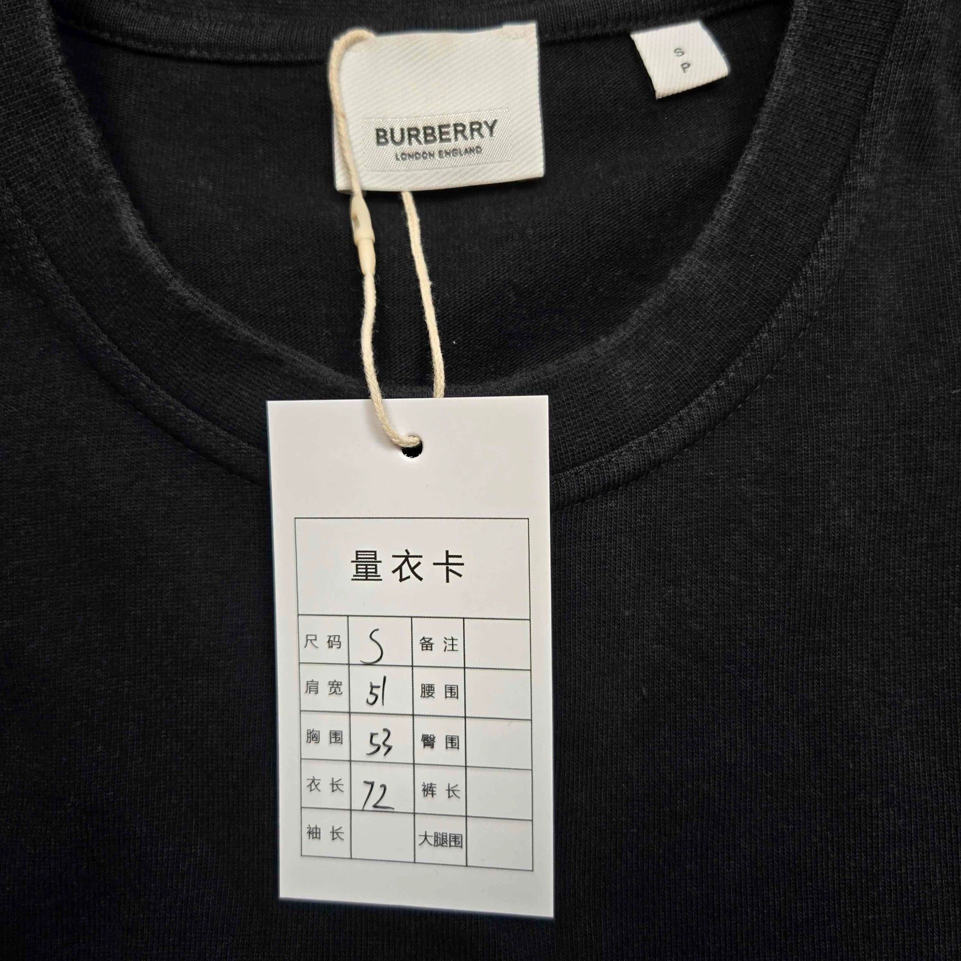 Burberry burberry logo long sleeve top size small Size US S / EU 44-46 / 1 - 6 Thumbnail