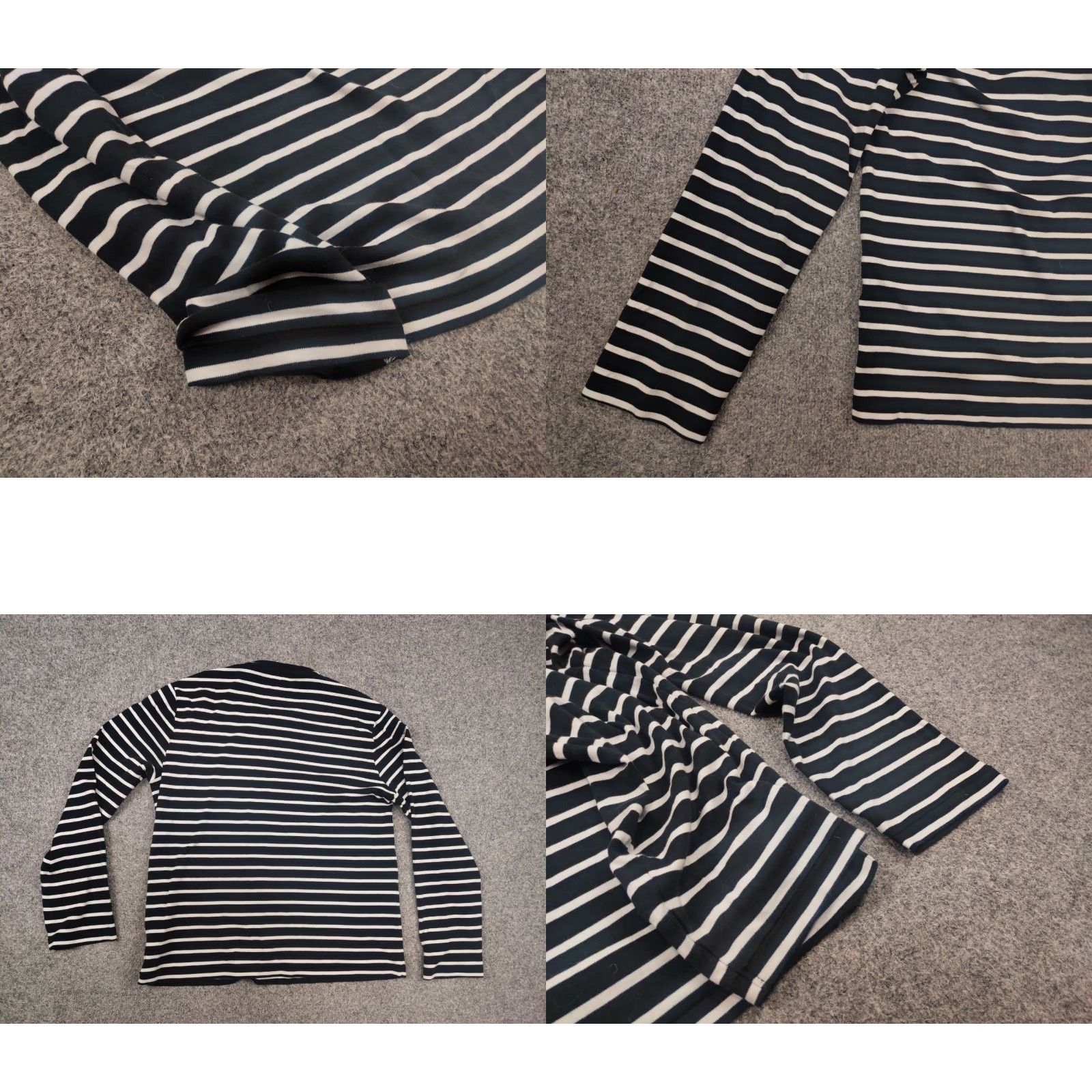 Polo Ralph Lauren VINTAGE Polo Ralph Lauren Black White Striped Long sleeve Polo Ralph Lauren Shirt L Mens Black 90s Vintage Polo Ralph Lauren Shirt Size US L / EU 52-54 / 3 - 8 Thumbnail