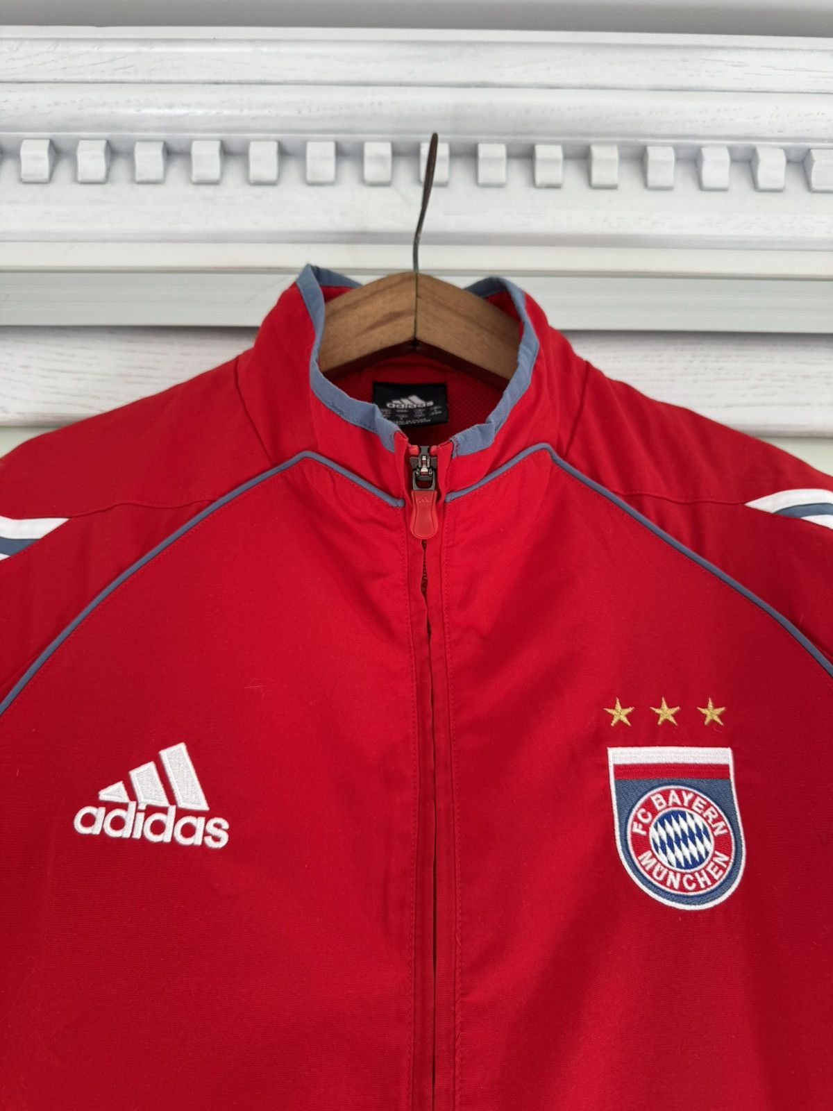 Adidas Vintage Bayern Munich 2005-2006 Soccer Track Jacket Jersey Size US M / EU 48-50 / 2 - 8 Thumbnail