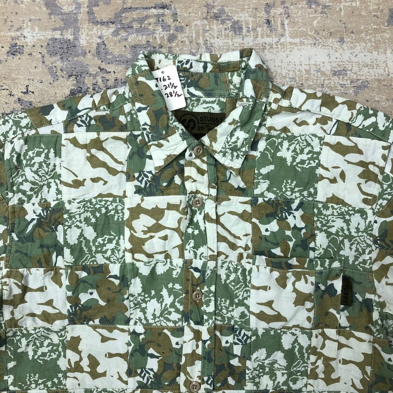 Stussy T162 STUSSY X SURPLUS PATCHWORK SHIRTS Size US S / EU 44-46 / 1 - 2 Thumbnail