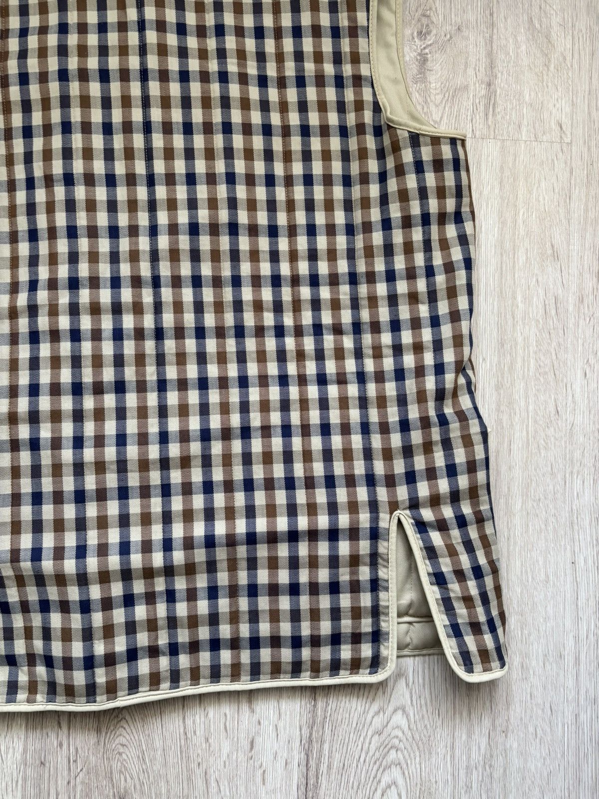 Aquascutum Rare vintage reversible Aquascutum vest Size M / US 6-8 / IT 42-44 - 23 Thumbnail