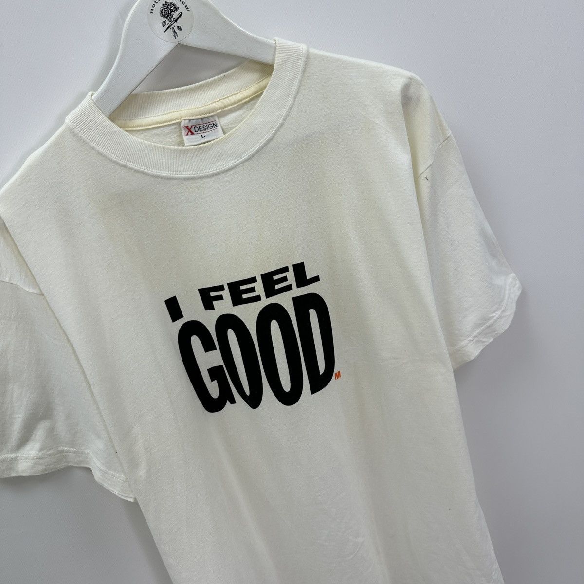 Vintage Vintage 90s I feel Good tee y2k drugs weed humor hype og Size US L / EU 52-54 / 3 - 4 Thumbnail