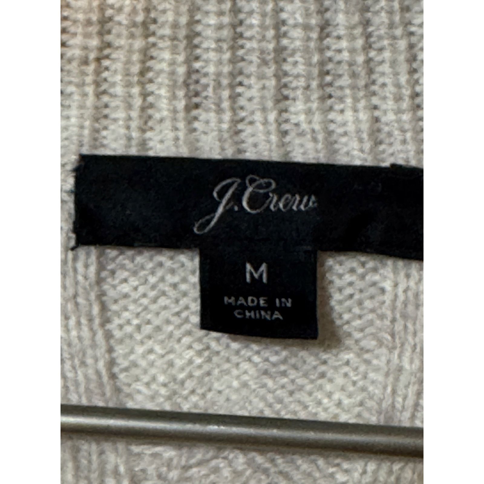 J.Crew J. Crew Cable Knit Button Front Cardigan Sweater - Medium Size M / US 6-8 / IT 42-44 - 4 Thumbnail