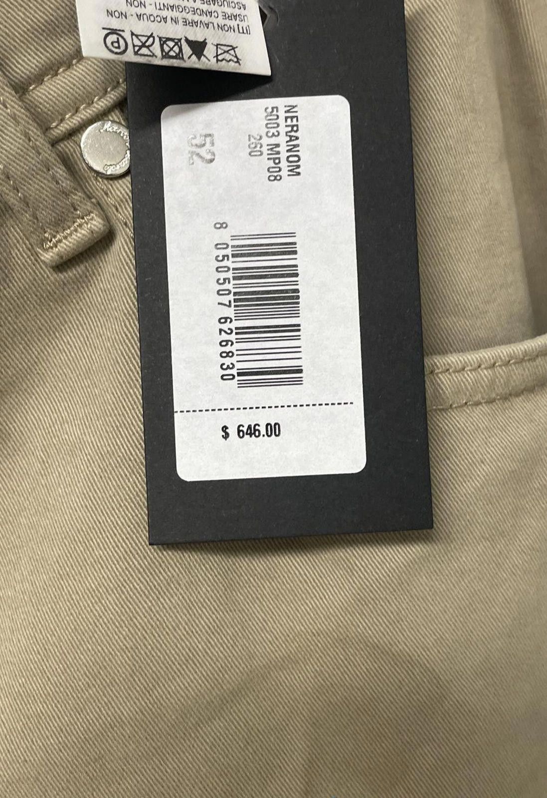 Marco Pescarolo MARCO PESCAROLO CASHMERE COTTON CHINO PANTS SIZE 36 US 52 IT Size 36R - 4 Thumbnail