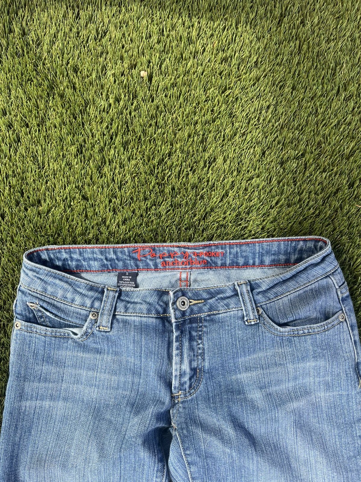 Other Thrifted low rise poppy jeans Size 28" / US 6 / IT 42 - 2 Thumbnail