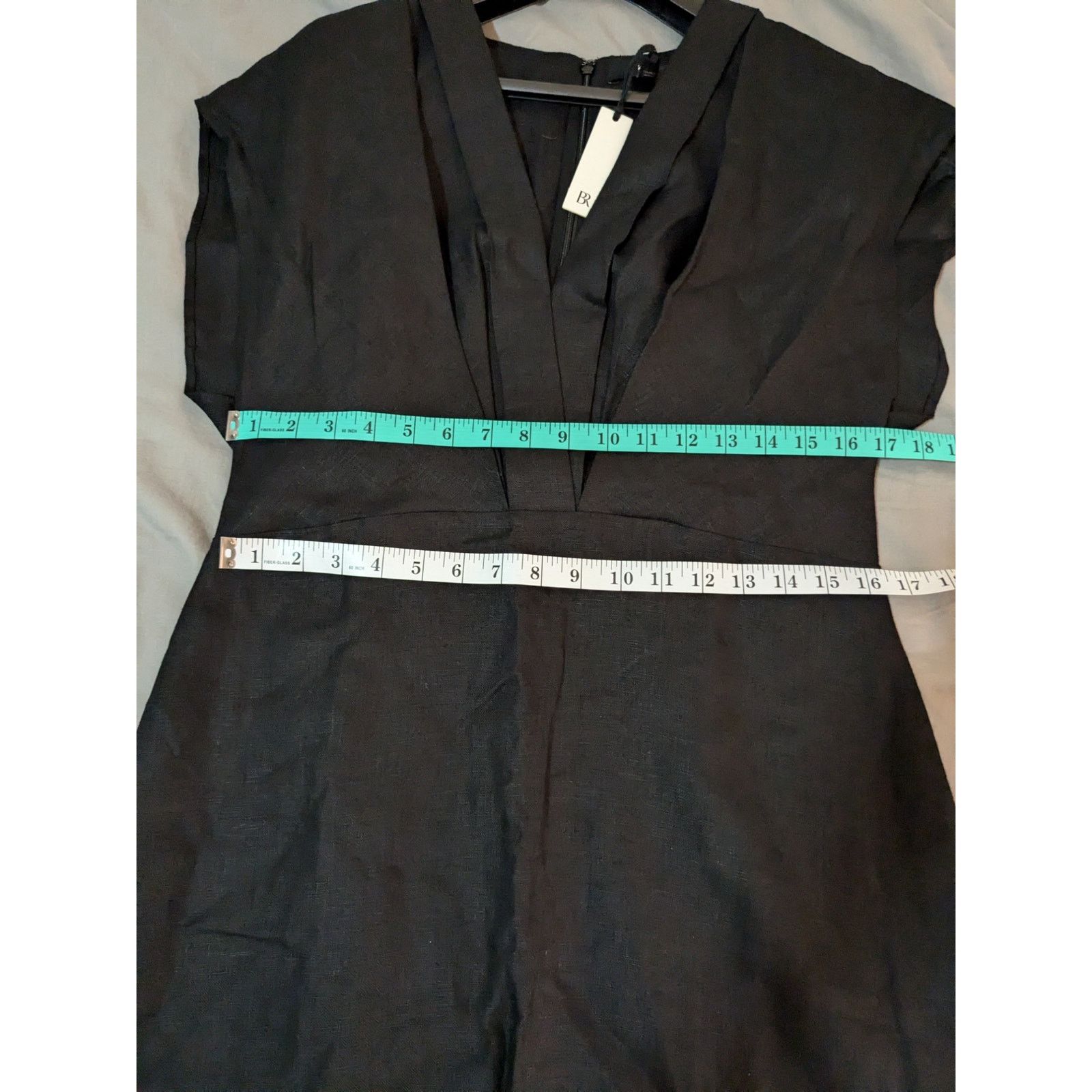 Banana Republic Banana Republic - Mari Draped Midi Dress/ 14 / Black / NWT Size XL / US 12-14 / IT 48-50 - 6 Thumbnail