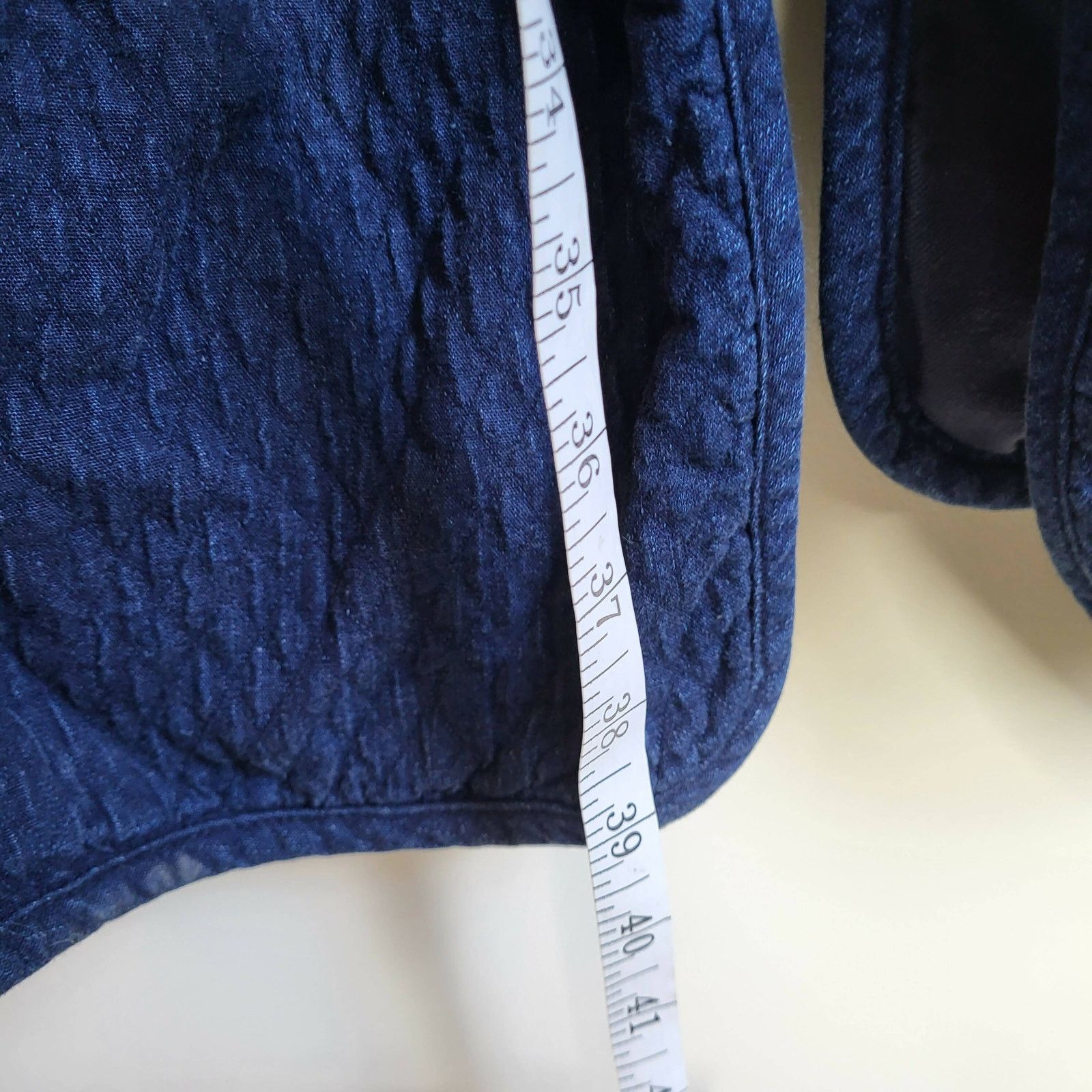 Rag & Bone Rag & Bone Navy Blue Quilted Tie Long Sleeve Coat Size M Size M / US 6-8 / IT 42-44 - 10 Thumbnail