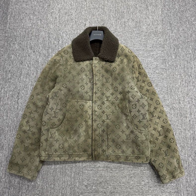 LV Shearling Jacket Classic Size 54