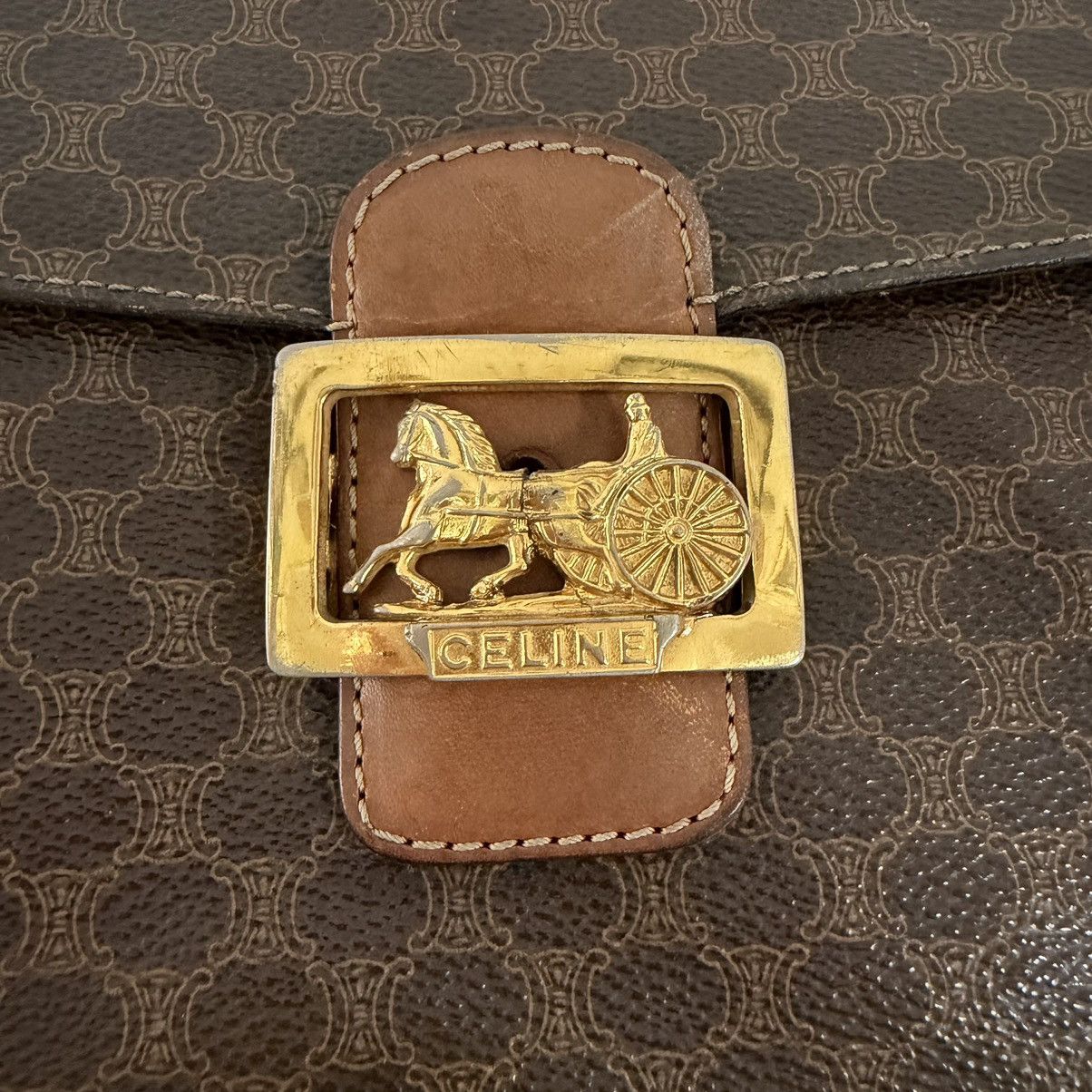 Celine Celine Macadam Box Vintage Sling Bag Size ONE SIZE - 10 Thumbnail