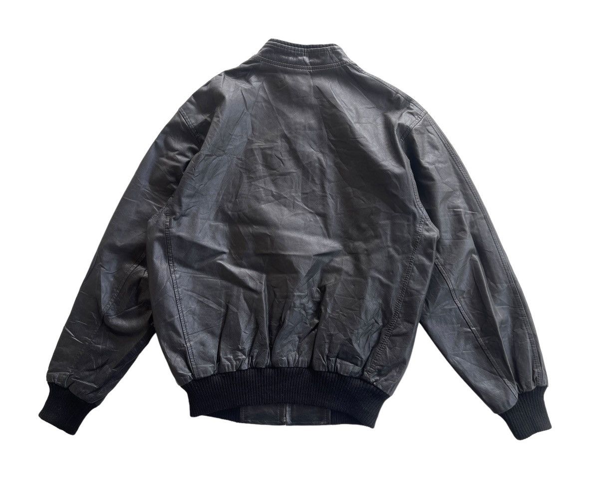 Vintage Julian Partina Leather Blouson Jacket Size US L / EU 52-54 / 3 - 3 Thumbnail