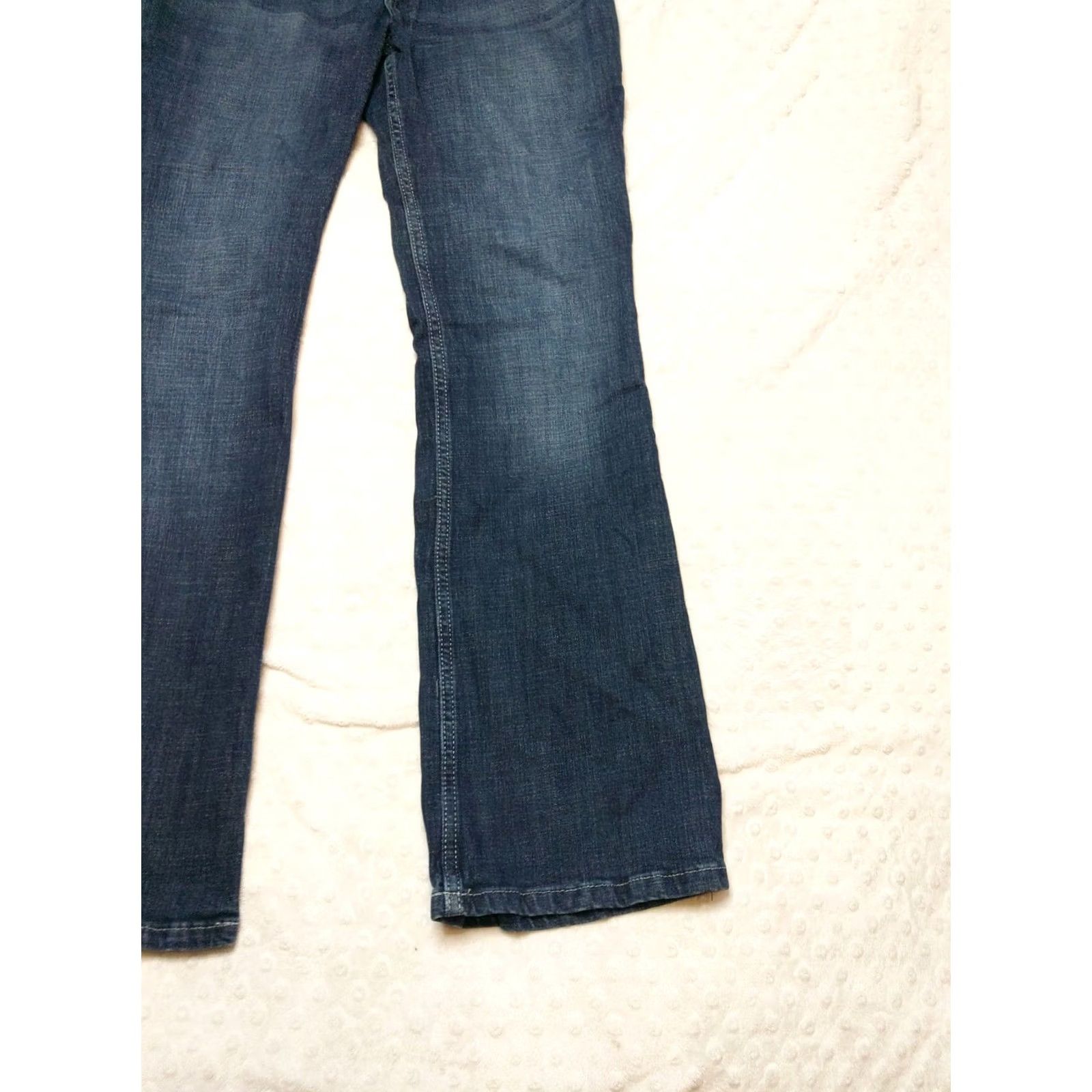 Wrangler Wrangler Jeans Bootcut Denim 5-Pocket Blue Medium Wash Stretch 28x30 Womens 7 Regular Size 28" / US 6 / IT 42 - 2 Thumbnail