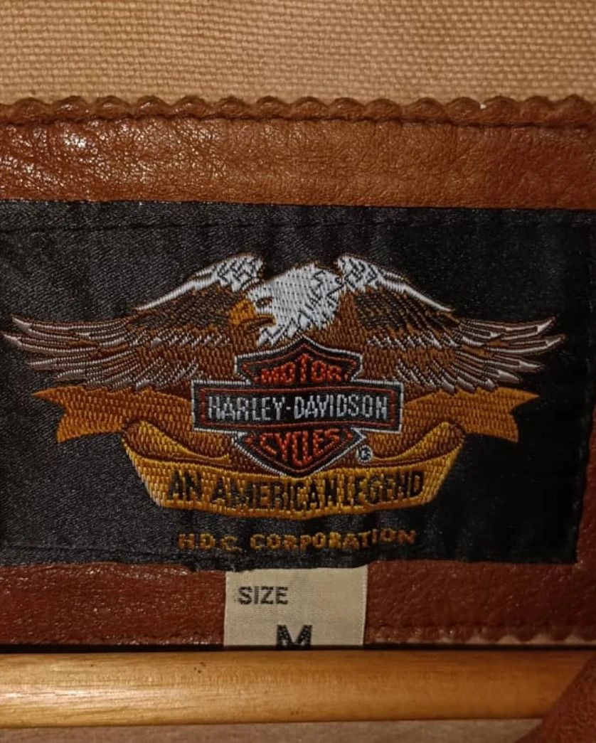Harley Davidson Leather jacket harley davidson vintage Size US M / EU 48-50 / 2 - 3 Thumbnail