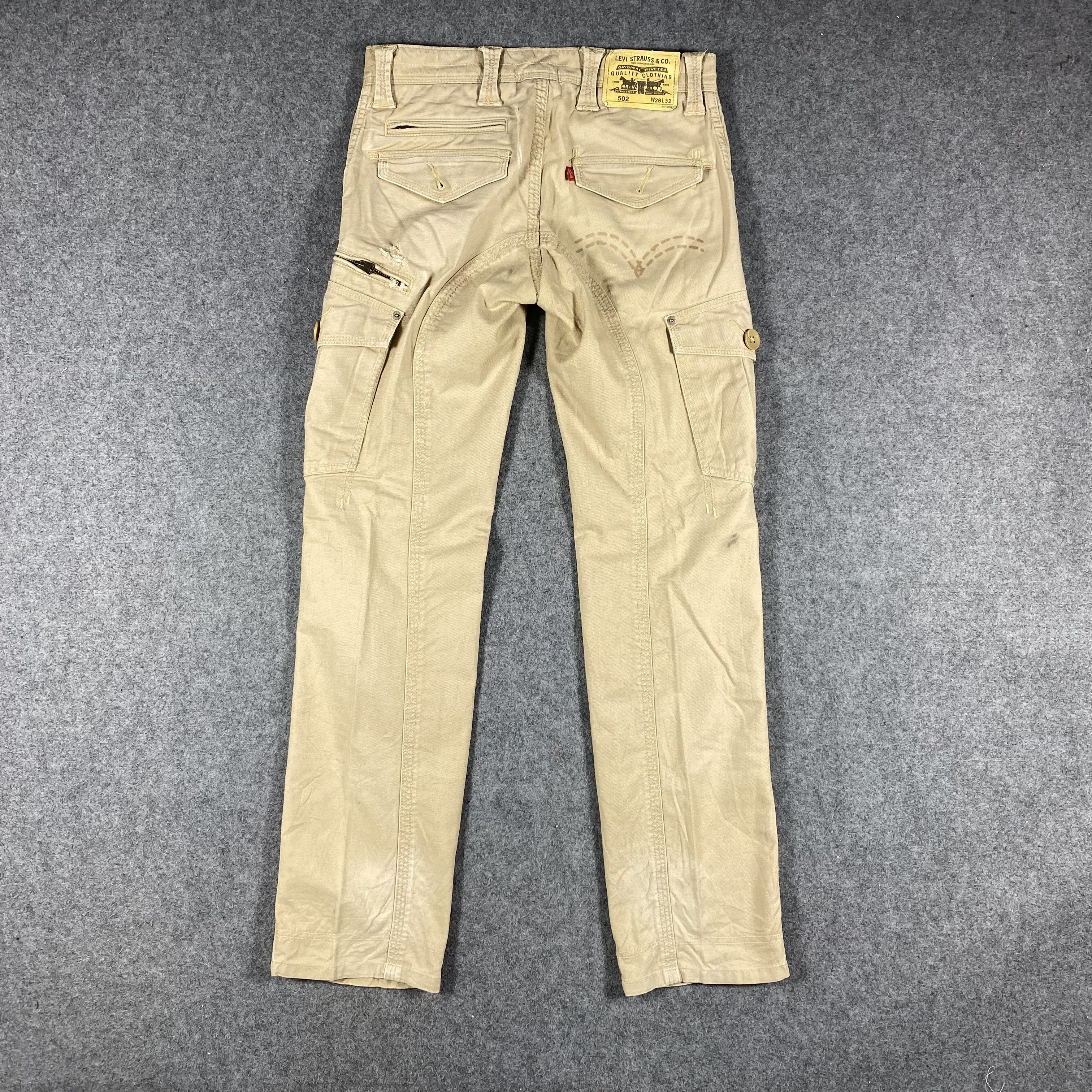 Levi's Levis 502 Multipocket Cargo Pants Tactical Size US 29 - 10 Thumbnail