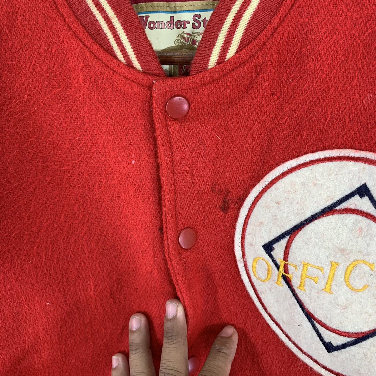 Vintage VINTAGE ST LOUIS VARSITY LEATHER BOMBER JACKET Size US M / EU 48-50 / 2 - 8 Thumbnail