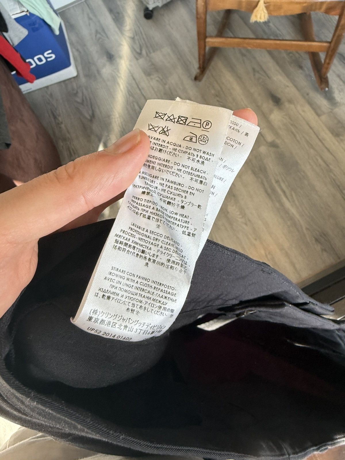 Gucci Gucci “Riding” Black Cotton Trousers Size US 36 / EU 52 - 13 Thumbnail