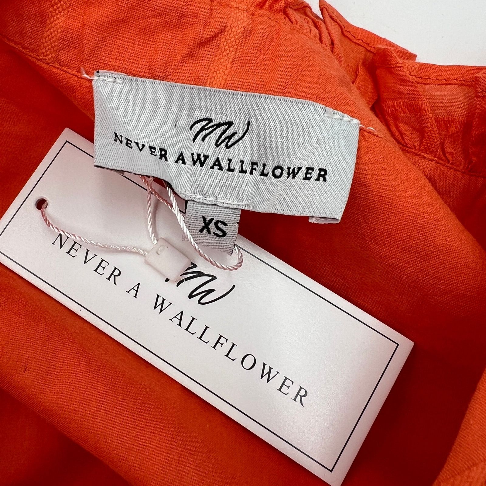 Other Never A Wallflower High Neck Dress Cobalt Blue Woven Cotton Size XS / US 0-2 / IT 36-38 - 3 Thumbnail