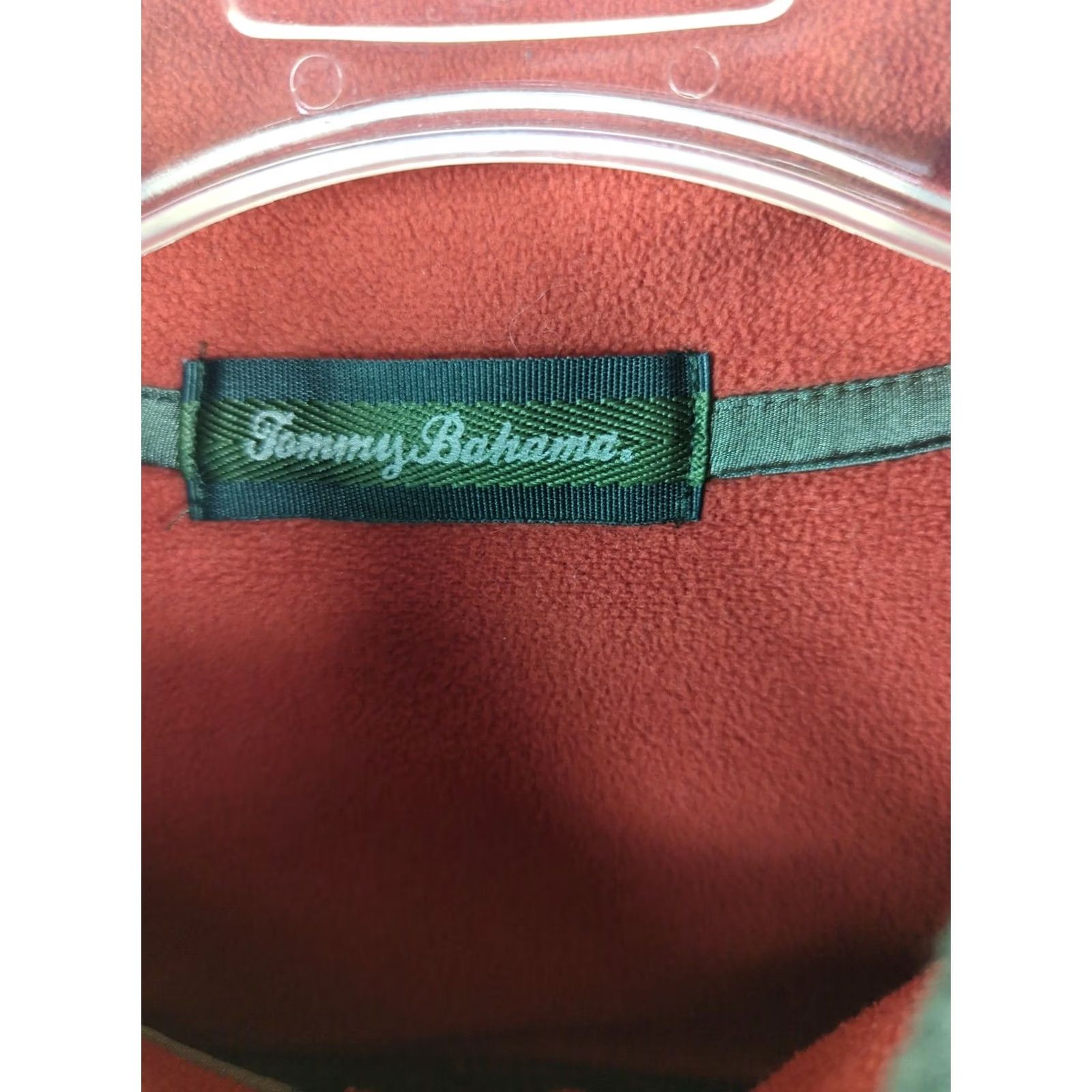 Tommy Bahama Tommy Bahama Mens XL Fleece Pullover Shirt Jacket Green Shacket Sweatshirt Pockets Logo Size US XL / EU 56 / 4 - 5 Thumbnail