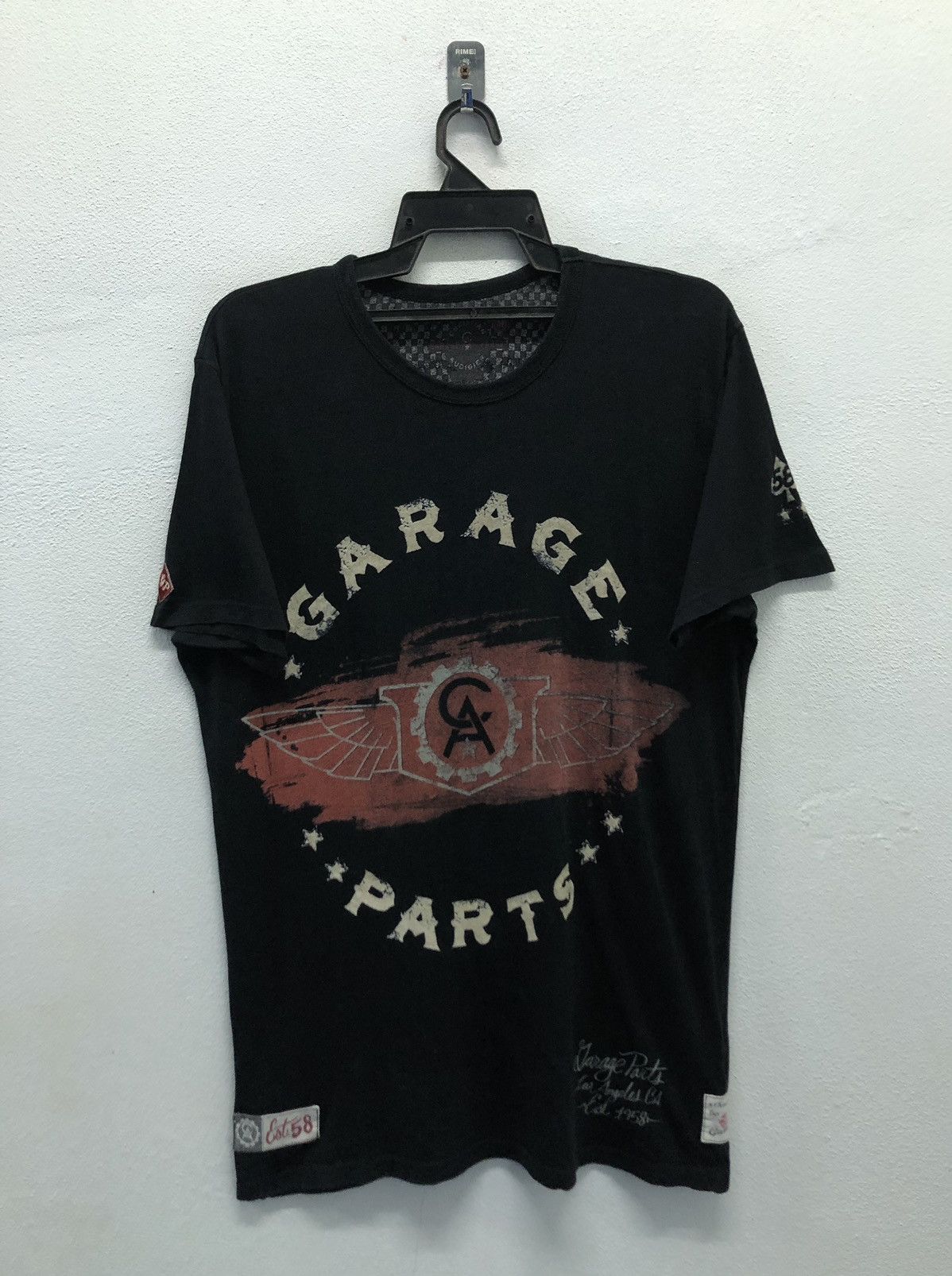 Christian Audigier Christian Audigier Garage Parts Made In Usa T-Shirt Size US M / EU 48-50 / 2 - 1 Thumbnail