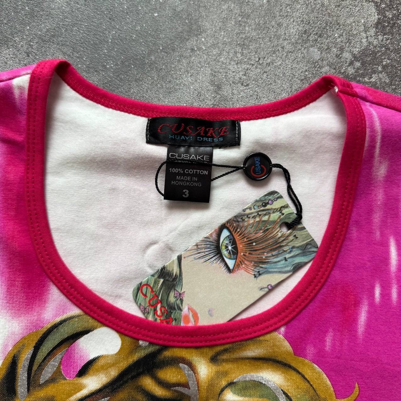 Hysteric Glamour Custo Barcelona Style Vintage Y2K Boho T-Shirt Size M / US 6-8 / IT 42-44 - 9 Thumbnail
