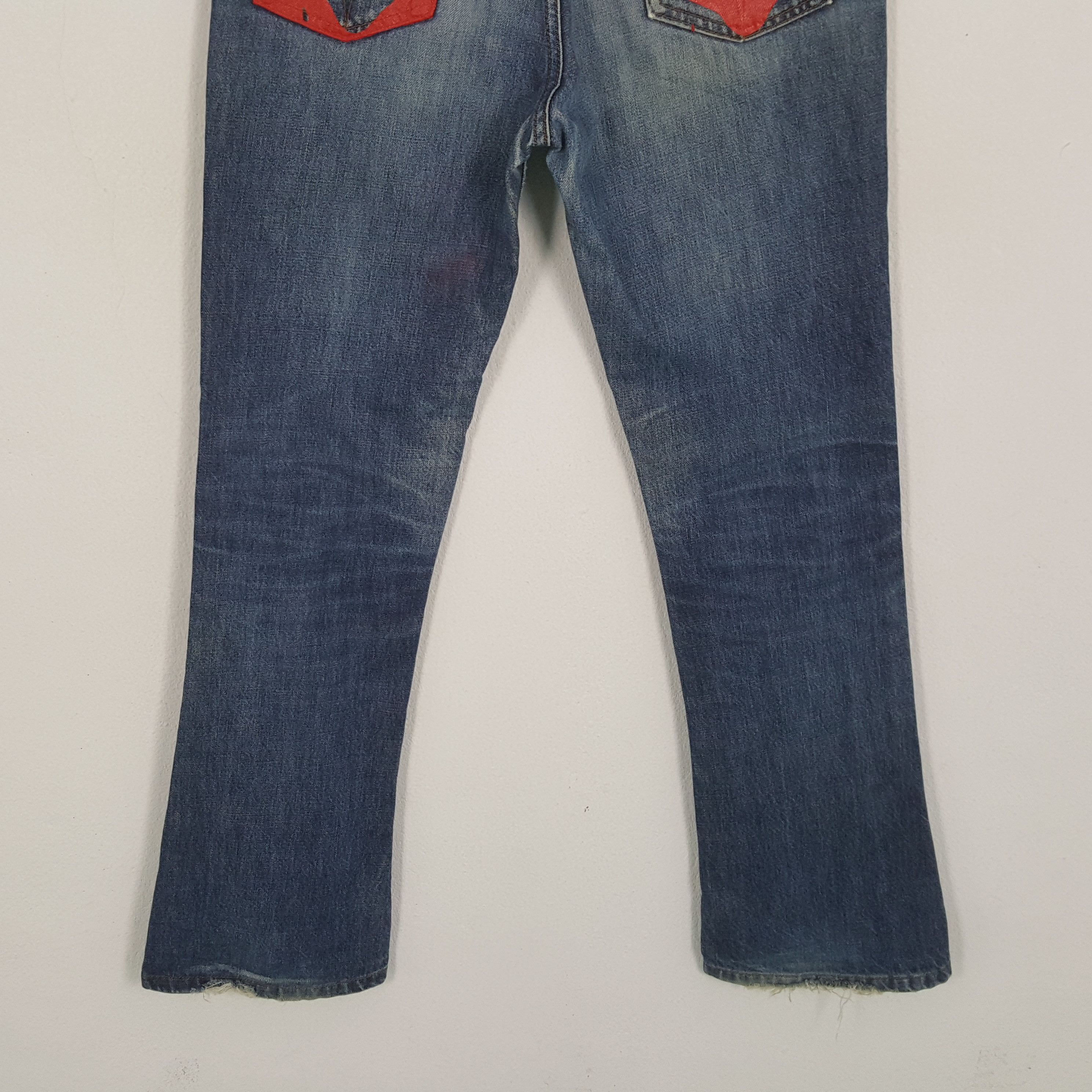 Hysteric Glamour × Japanese Brand × Vintage HYSTERIC GLAMOUR Japanese Brand Custom Art Jeans Size US 28 / EU 44 - 3 Thumbnail
