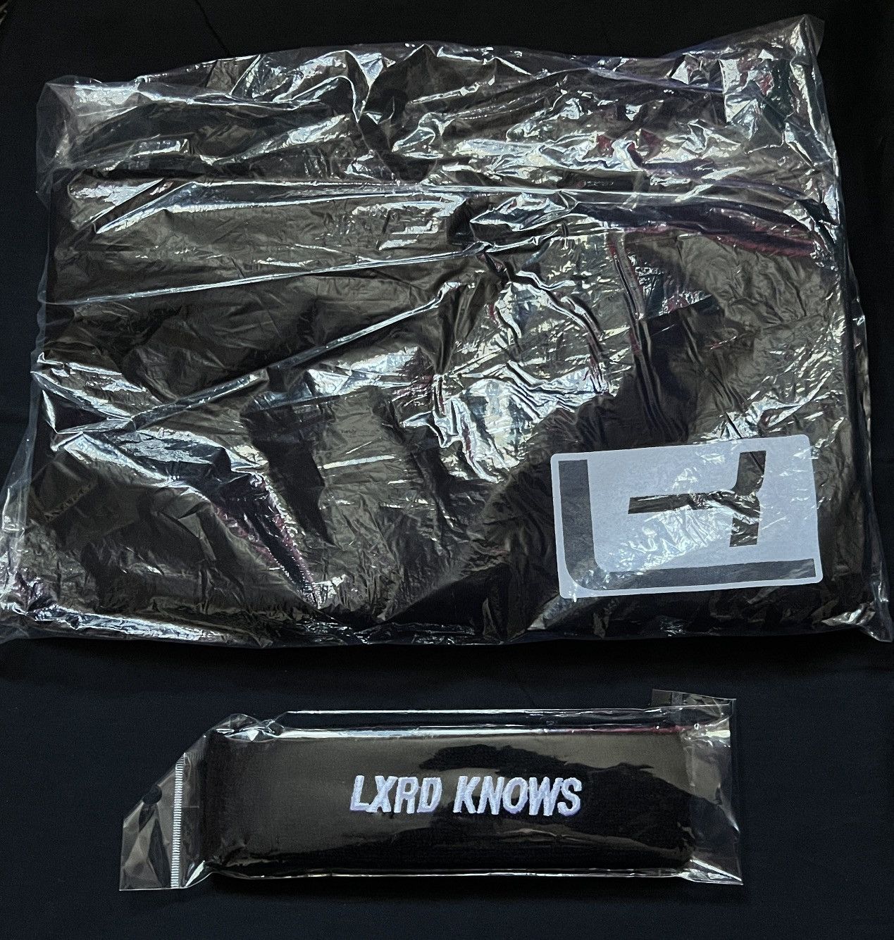 Lxrdknows Lxrdknows Uzi Headband + Lord Knows Logo Tee XL FTP G59 Goth Size ONE SIZE - 1 Thumbnail